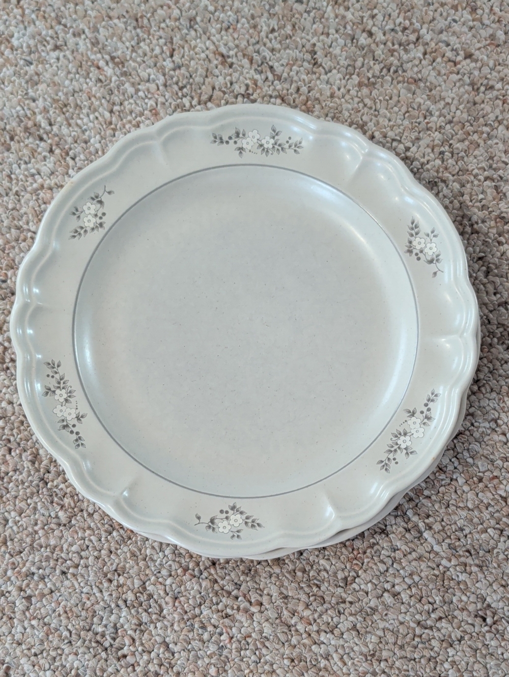 Pair Of Pfaltzgraff Heirloom Dinner Plates